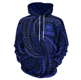 Samoan Hoodie - Blue